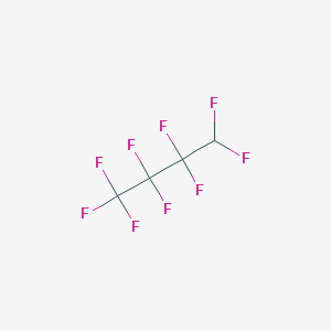 molecular formula C4HF9 B1607631 1,1,1,2,2,3,3,4,4-Nonafluorobutane CAS No. 375-17-7