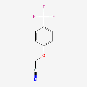 molecular formula C9H6F3NO B1607632 2-[4-(Trifluoromethyl)phenoxy]acetonitrile CAS No. 874804-02-1
