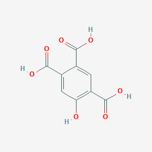 molecular formula C9H6O7 B1607650 5-Hydroxybenzene-1,2,4-tricarboxylic acid CAS No. 4961-03-9