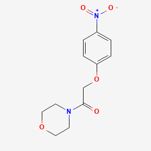 molecular formula C12H14N2O5 B1607658 4-[(4-Nitrophenoxy)acetyl]morpholine CAS No. 50508-33-3