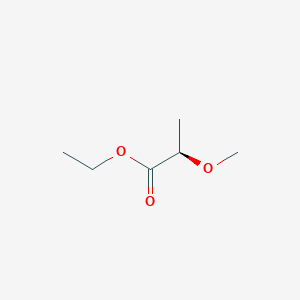 molecular formula C6H12O3 B1607680 (R)-ethyl 2-methoxypropanoate CAS No. 40105-20-2