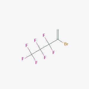 molecular formula C5H2BrF7 B1607684 2-溴-3,3,4,4,5,5,5-七氟戊-1-烯 CAS No. 96916-53-9