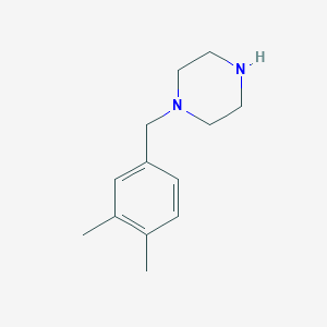 molecular formula C13H20N2 B1607689 1-(3,4-二甲基苯基)哌嗪 CAS No. 212393-09-4