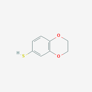 molecular formula C8H8O2S B1607702 3,4-(Ethylenedioxy)thiophenol CAS No. 247228-28-0