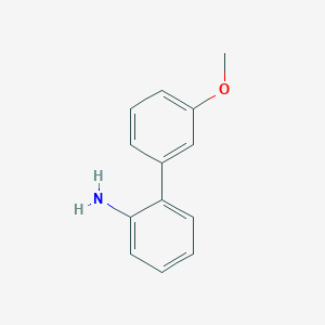 molecular formula C13H13NO B1607706 3'-甲氧基[1,1'-联苯]-2-胺 CAS No. 38089-02-0