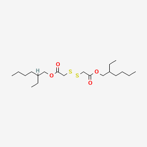 molecular formula C20H38O4S2 B1607718 Bis(2-ethylhexyl) dithiodiacetate CAS No. 62268-47-7