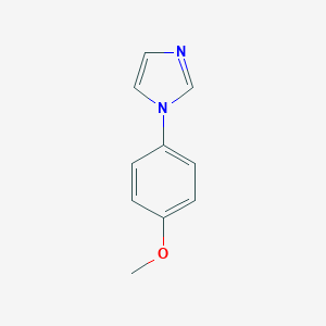 molecular formula C10H10N2O B160772 1-(4-Methoxyphenyl)-1H-imidazole CAS No. 10040-95-6