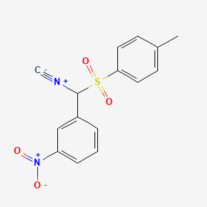 molecular formula C15H12N2O4S B1607725 1-(异氰酸(甲苯磺酰基)甲基)-3-硝基苯 CAS No. 1029104-25-3