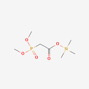 B1607731 Trimethylsilyl (dimethoxyphosphinoyl)acetate CAS No. 85169-29-5