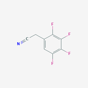 molecular formula C8H3F4N B1607748 2,3,4,5-Tetrafluorophenylacetonitrile CAS No. 53001-74-4
