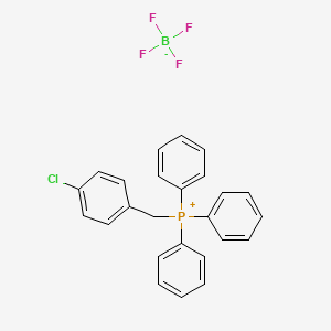 molecular formula C25H21BClF4P B1607794 四氟硼酸四苯基氯苄基三苯基膦 CAS No. 97559-21-2