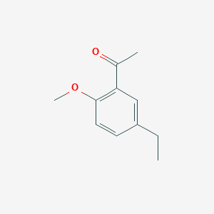 molecular formula C11H14O2 B1607833 5-Ethyl-2-methoxyacetophenone CAS No. 29643-54-7
