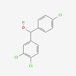molecular formula C13H9Cl3O B1607837 3,4,4'-三氯二苯甲醇 CAS No. 660840-68-6
