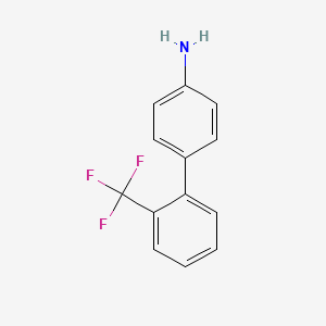 molecular formula C13H10F3N B1607838 2'-Trifluoromethyl-biphenyl-4-ylamine CAS No. 209917-92-0