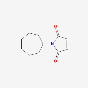 molecular formula C11H15NO2 B1607845 1-Cycloheptyl-pyrrole-2,5-dione CAS No. 491850-51-2