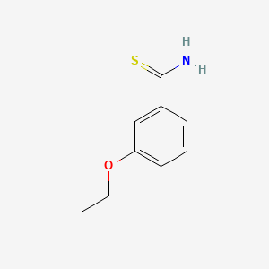 molecular formula C9H11NOS B1607848 3-乙氧基苯甲硫酰胺 CAS No. 747411-11-6