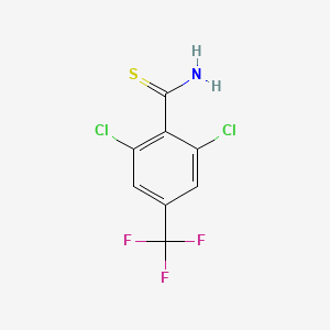 2,6-Dichloro-4-(trifluoromethyl)thiobenzamide