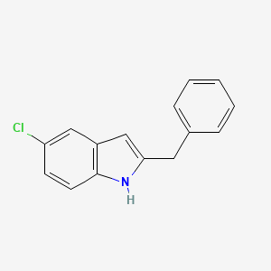 B1607891 5-Chloro-2-(phenylmethyl)-indole CAS No. 227803-33-0