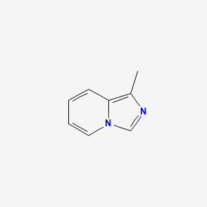 molecular formula C8H8N2 B1607899 1-甲基咪唑并[1,5-a]吡啶 CAS No. 6558-62-9