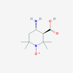 B016079 [(3R,4S)-4-Amino-3-carboxy-2,2,6,6-tetramethylpiperidin-1-yl]oxidanyl CAS No. 691364-98-4