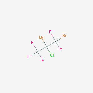 molecular formula C3Br2ClF5 B1607901 1,2-Dibromo-2-chloropentafluoropropane CAS No. 661-93-8