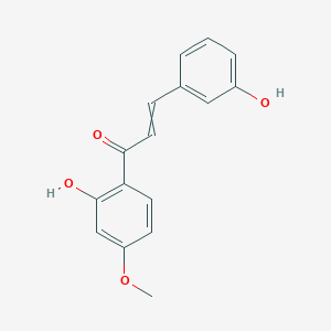 molecular formula C16H14O4 B1607930 trans-2',3-Dihydroxy-4'-methoxychalcone CAS No. 32274-69-4