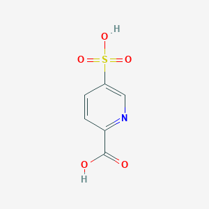 molecular formula C6H5NO5S B1608020 5-Sulfopicolinic acid CAS No. 4833-91-4