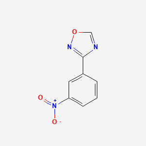 molecular formula C8H5N3O3 B1608032 3-(3-Nitrophenyl)-1,2,4-oxadiazole CAS No. 90049-83-5