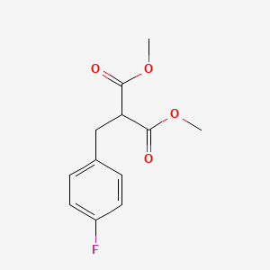 molecular formula C12H13FO4 B1608037 2-(4-氟苄基)丙二酸二甲酯 CAS No. 252938-22-0