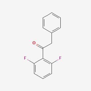 molecular formula C14H10F2O B1608040 1-(2,6-Difluorophenyl)-2-phenyl-1-ethanone CAS No. 465514-59-4