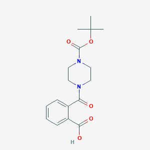2-(4-Boc-piperazine-1-carbonyl)benzoic acid