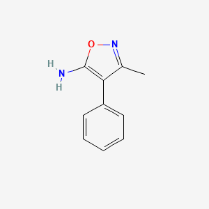 3-Methyl-4-phenylisoxazol-5-amine