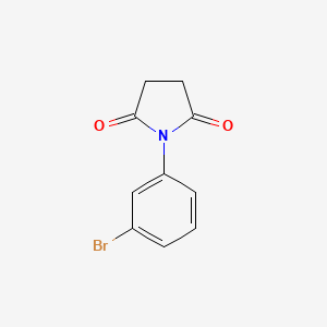 molecular formula C10H8BrNO2 B1608073 N-(3-溴苯基)琥珀酰亚胺 CAS No. 58714-54-8