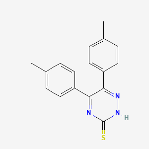 5,6-Di-p-tolyl-[1,2,4]triazine-3-thiol