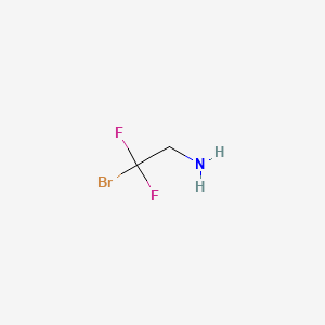 molecular formula C2H4BrF2N B1608131 2-溴-2,2-二氟乙胺 CAS No. 7096-39-1