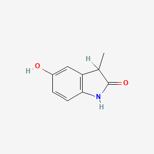 molecular formula C9H9NO2 B1608144 5-Hydroxy-3-methylindolin-2-one CAS No. 6062-25-5
