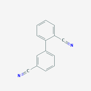 molecular formula C14H8N2 B1608148 2,3'-Dicyanobiphenyl CAS No. 42289-51-0