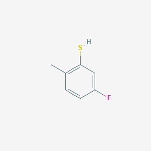 molecular formula C7H7FS B1608162 5-Fluoro-2-methylthiophenol CAS No. 845823-03-2