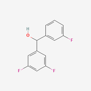 molecular formula C13H9F3O B1608167 3,3',5-Trifluorobenzhydrol CAS No. 844683-66-5