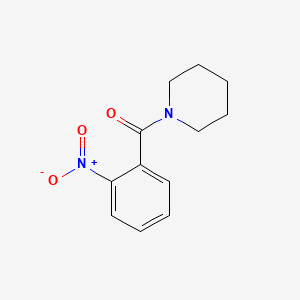 molecular formula C12H14N2O3 B1608191 (2-Nitrophenyl)-piperidin-1-ylmethanone CAS No. 26163-44-0