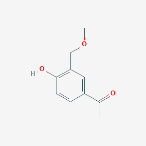 molecular formula C10H12O3 B1608201 1-[4-Hydroxy-3-(methoxymethyl)phenyl]ethan-1-one CAS No. 65033-20-7