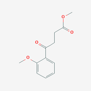 molecular formula C12H14O4 B1608238 Methyl 4-(2-methoxyphenyl)-4-oxobutanoate CAS No. 99046-13-6
