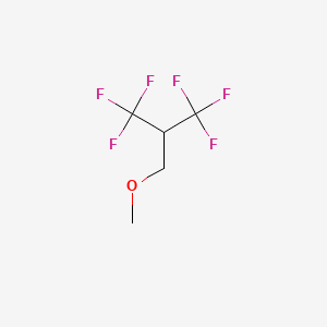 molecular formula C5H6F6O B1608248 1,1,1,3,3,3-Hexafluoro-2-(methoxymethyl)propane CAS No. 382-30-9