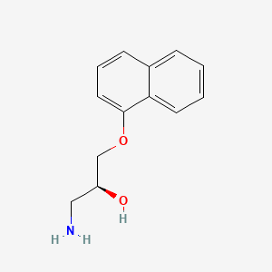 molecular formula C13H15NO2 B1608252 (S)-去异丙基普萘洛尔 CAS No. 88547-38-0
