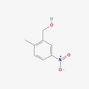 molecular formula C8H9NO3 B1608265 (2-甲基-5-硝基苯基)甲醇 CAS No. 22474-47-1
