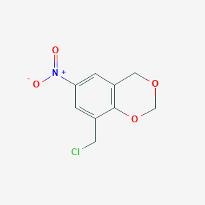 molecular formula C9H8ClNO4 B1608272 8-Chloromethyl-6-nitro-4H-benzo[1,3]dioxine CAS No. 99849-17-9