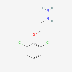 molecular formula C8H10Cl2N2O B1608273 2-(2,6-二氯苯氧基)乙基肼 CAS No. 2347-81-1