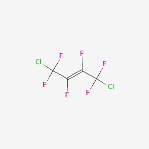 molecular formula C4Cl2F6 B1608276 1,4-二氯六氟-2-丁烯 CAS No. 360-88-3