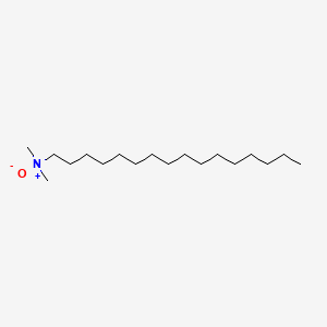 molecular formula C18H39NO B1608291 Hexadecyldimethylamine N-oxide CAS No. 7128-91-8
