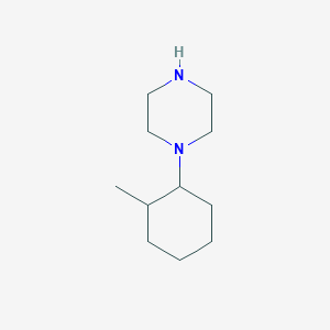 molecular formula C11H22N2 B1608304 1-(2-Methylcyclohexyl)piperazine CAS No. 435345-39-4